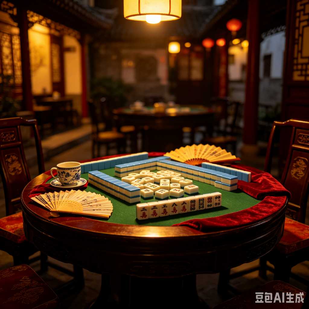 small mahjong mat portable