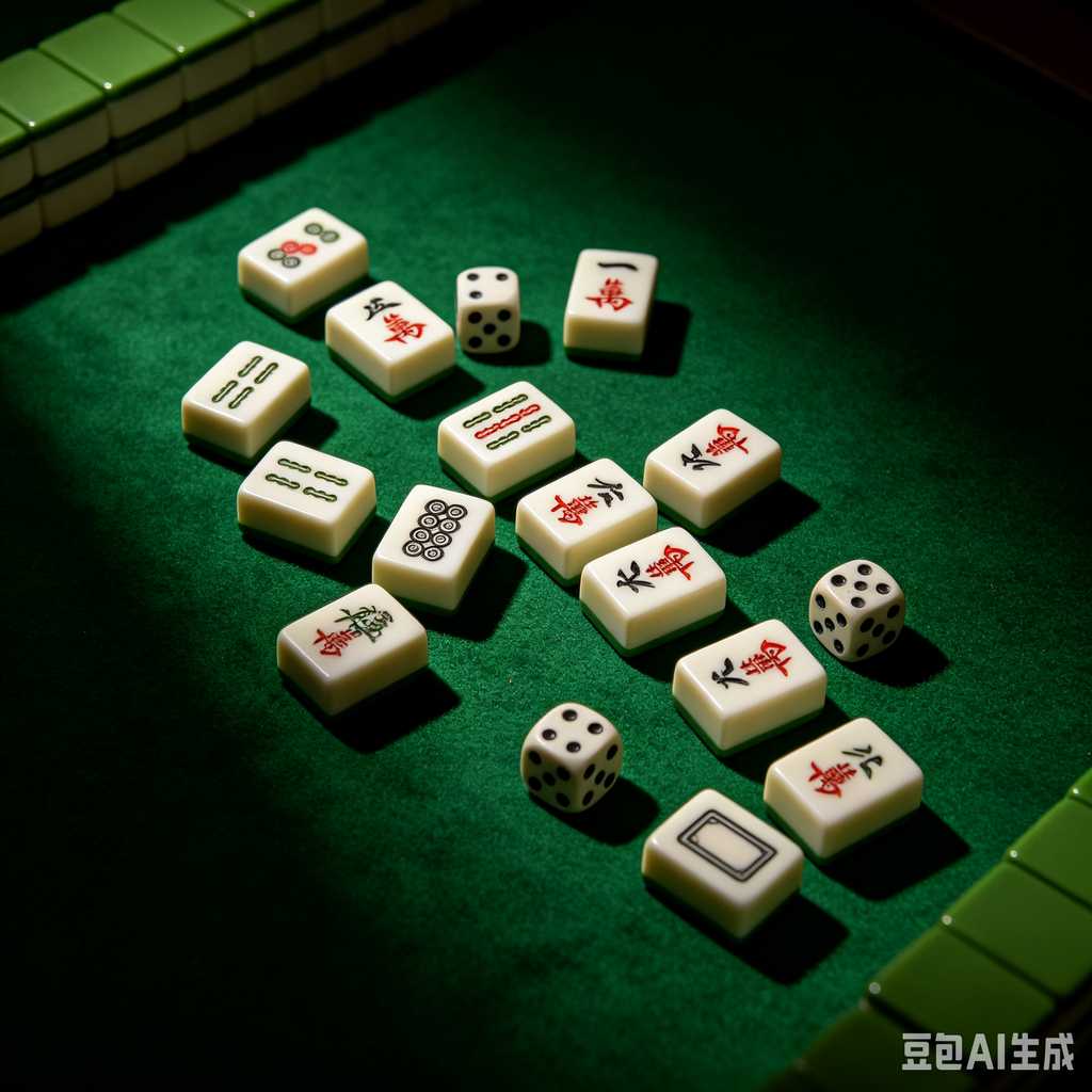 pastel color mahjong tiles
