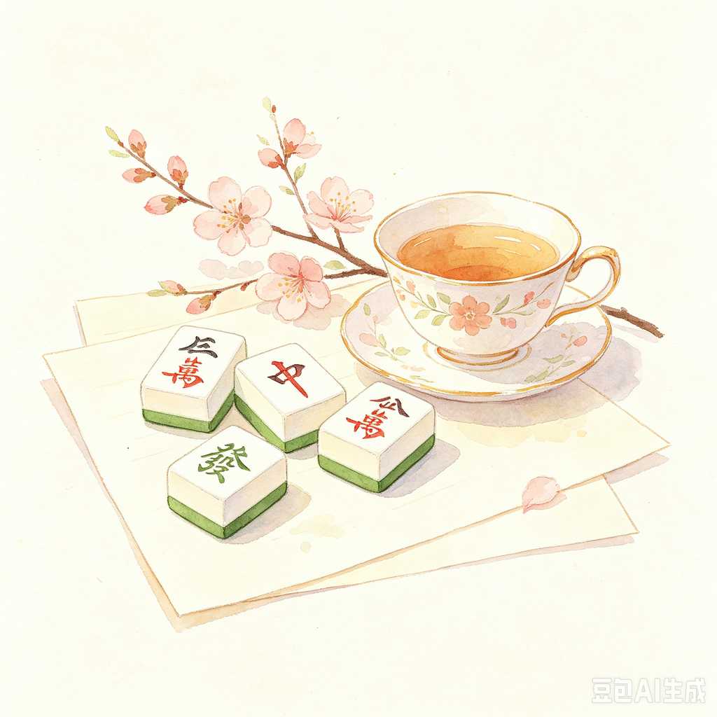 small size mahjong set for travel