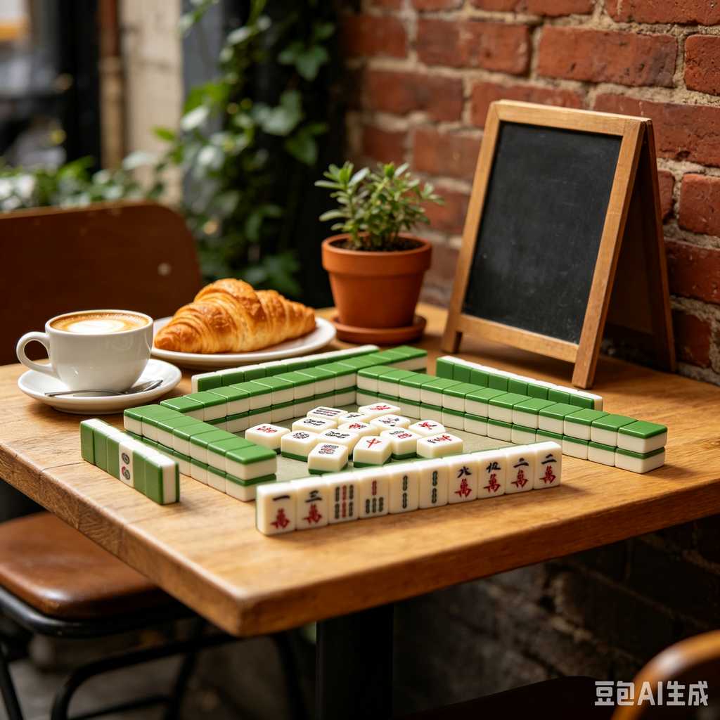 friends gathering mahjong game